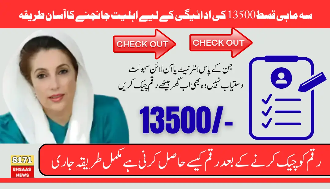 New Updates Of BISP Check Balance Online By CNIC