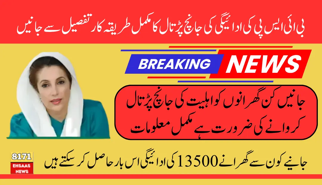 BISP 8171 New 2025 Payment 13500 Check Status For Recent Release Payment (1)